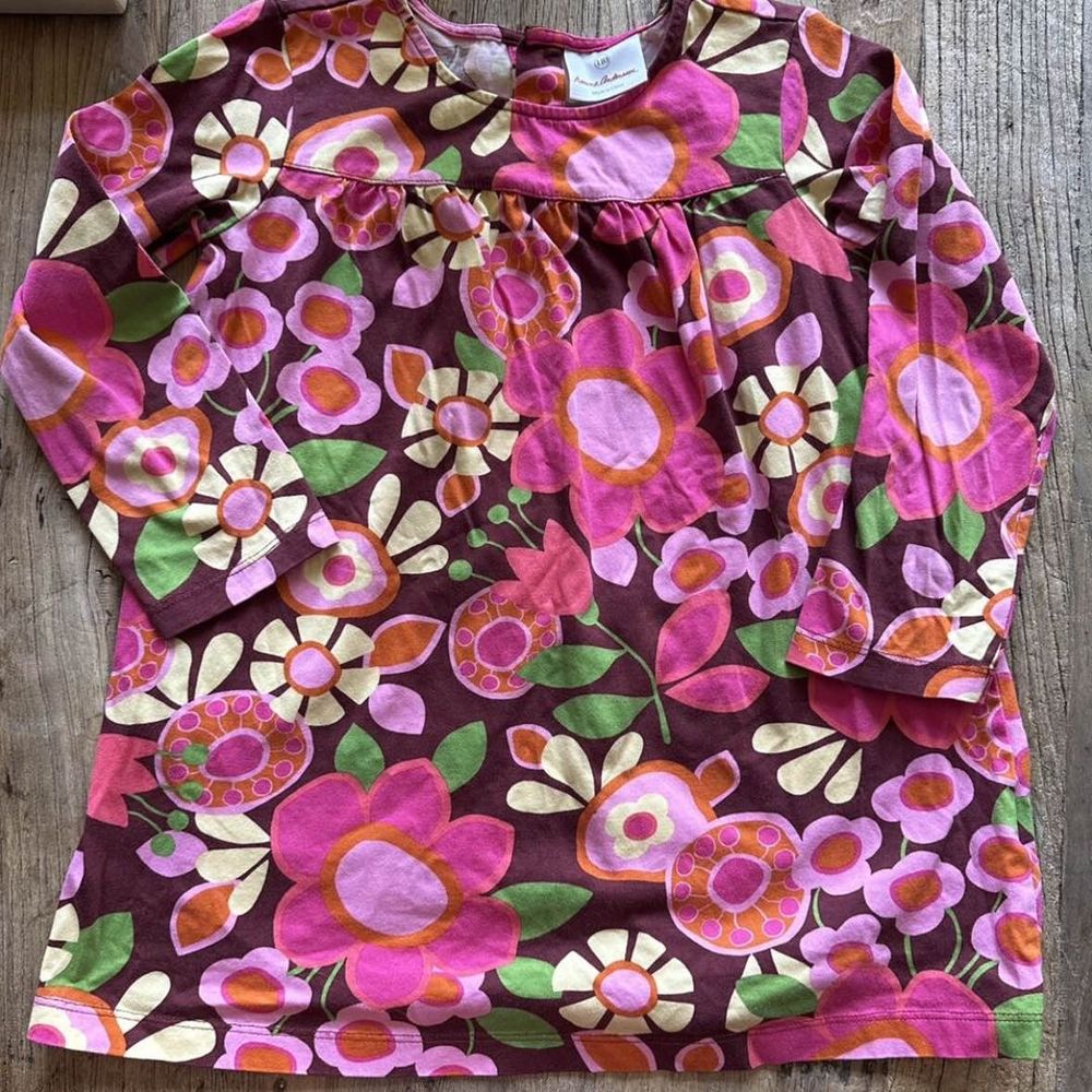 Hanna Andersson‎ Long sleeve floral dress